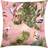 Platalea Tropical Water UV Complete Decoration Pillows Pink, Green