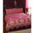 Rapport Double Asha Ruby Duvet Cover Pink, Multicolour, Grey, Purple