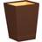 Rhodiarama waste bin Bronze 194617C