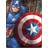 Avengers 46"x60" Our Captain Silk Touch Complete Decoration Pillows Red, White, Blue