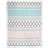 Lush Decor Elephant Turquoise/Pink Sherpa Stripe Blankets Pink, Turquoise, White, Blue