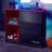 X-Rocker Carbon-Tek Gaming Storage Sideboard With Drawers, Shelves And Leds