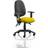 Dynamic Eclipse III Lever Task Operator Chair Black Back Bespoke Seat With