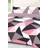 Dreamscene Shapes Geo Duvet Cover Pink, White, Grey