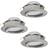 Eglo Pineda Recessed Ceiling Flush Light 8.4cm 3pcs