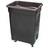 Bottle Skip with 2" Castors, Black, 610 x 455 x 810mm Sgl (Sgl)