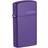Zippo Slim Purple Matte with Logo Pocket Lighter