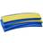 Upper Bounce Premium Trampoline Replacement Safety Pad (Spring Cover) Fits for 15 x 9 FT. Rectangular Frames Blue & Yellow Trampoline Padding for Maximum