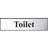 Scan 6051C Legend Toilet Chrome Finish Safety Sign