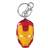 Marvel Key Chain Man Head Color Pewter New 67971