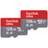 SanDisk Ultra microSDXC UHSI Class 10 U1 140MBs 128GB