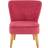 Premier Housewares Interiors Childrens Chair Pink Velvet