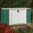 Arrow Greenvale 6X3 Pent & White Metal Shed With