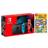 Nintendo 2019 New Switch Red/Blue Joy-Con Improved Battery Life Console Bundle with Super Mario Maker 2 NS Game Disc 2019 New Game!