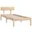 vidaXL Bed Frame Solid Pine 70cm 100x200cm