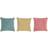 Dkd Home Decor Fringe Complete Decoration Pillows Green, Yellow, Pink (45x45cm)