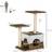 Pawhut Cat Tree w/ Sisal Scratching Posts, House, Perches, Toy