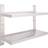 vidaXL 2-Tier Wall Shelf 100cm