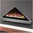 Celsi Electriflame VR Louvre 1.6kw Inset Electric Fire Silver