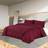 vidaXL 65 65 W L/220 W L Duvet Cover Duvet Cover Red