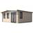 Power Sheds 16 16ft Right Hand Door Apex Chalet Log Cabin (Building Area )