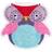 Homescapes Cotton Tufted Colourful Owl Children Rug 27.6x31.5"