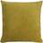 furn. Solo Cotton Velvet Filled Cushion Complete Decoration Pillows Green (45x45cm)