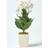 Homescapes Small Cream Artificial Hydrangea Flower Artificial Plant