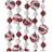 Kurt Adler S. H9563 Garland, Red/White