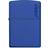 Zippo Royal Blue Matte Logo Pocket Lighter