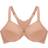 Glamorise Front Close Smoothing Wonderwire Bra - Cappuccino