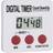 Nisbets Magnetic Countdown Kitchen Timer 7cm