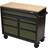 Draper 08221 BUNKER Workbench Roller Tool Cabinet, 7 Drawer, 41" Green