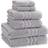 Catherine Lansfield Zero Twist Guest Towel Silver, Grey (30x30cm)