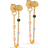 ENAMEL Copenhagen Lola Earrings - Gold/Dreamy