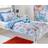 Little Furn Robot Toddler Duvet Set Blue