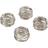 Saro Lifestyle Metal Design Napkin Ring 6.4cm 4pcs