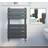 Modern Panel Heated Towel Rail Grey