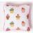 Homescapes Cup Cakes Cushion Cover Cushion Cover Pink