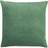 furn. Solo Velvet Filled Cushion Complete Decoration Pillows Green (45x)