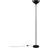 MiniSun Modern Matt Black Floor Lamp 180cm