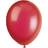 Unique Party 80012 12" Latex Scarlet Red Balloons, Pack of 10