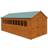 20x10 Xl Workshop 12mm Shed (Building Area )