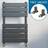 Modern Panel Heated Towel Rail Grey