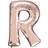 Anagram 89770 37 in. Letter R Rose Gold Balloon