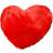 MikaMax Warming Heart Pillow Complete Decoration Pillows Red (20x26cm)