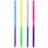 Color Changing Plastic Straw Set of 24 Multicolor BPA Free Made in USA