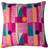 Riva Home Paoletti Barcelona 50X50 Poly Cushion Fuchsi Complete Decoration Pillows Pink, Green, Yellow