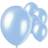 Unique Party 80064 12" Pearlised Latex Sky Blue Balloons, Pack of 8