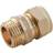 Compression Straight Male Coupler 15mm x 1/2' Oracstar